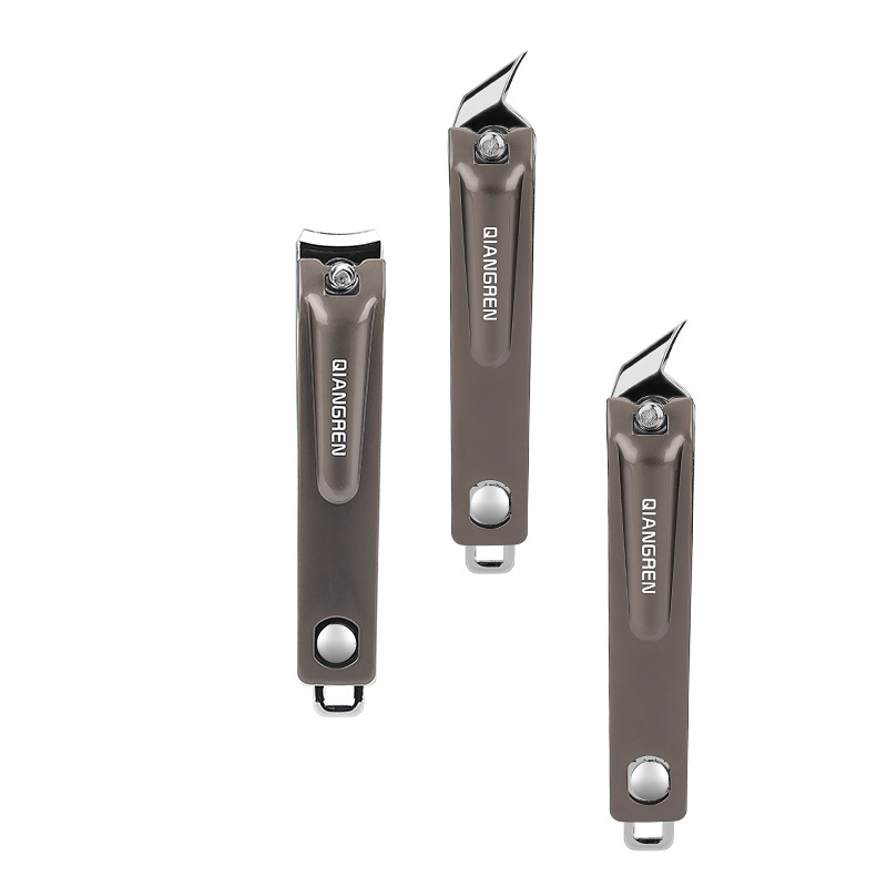 Cortaúñas fuertes cortaúñas oblicuo corte piel muerta cortaúñas puntiagudo solo tamaño grande pequeño adulto A6615