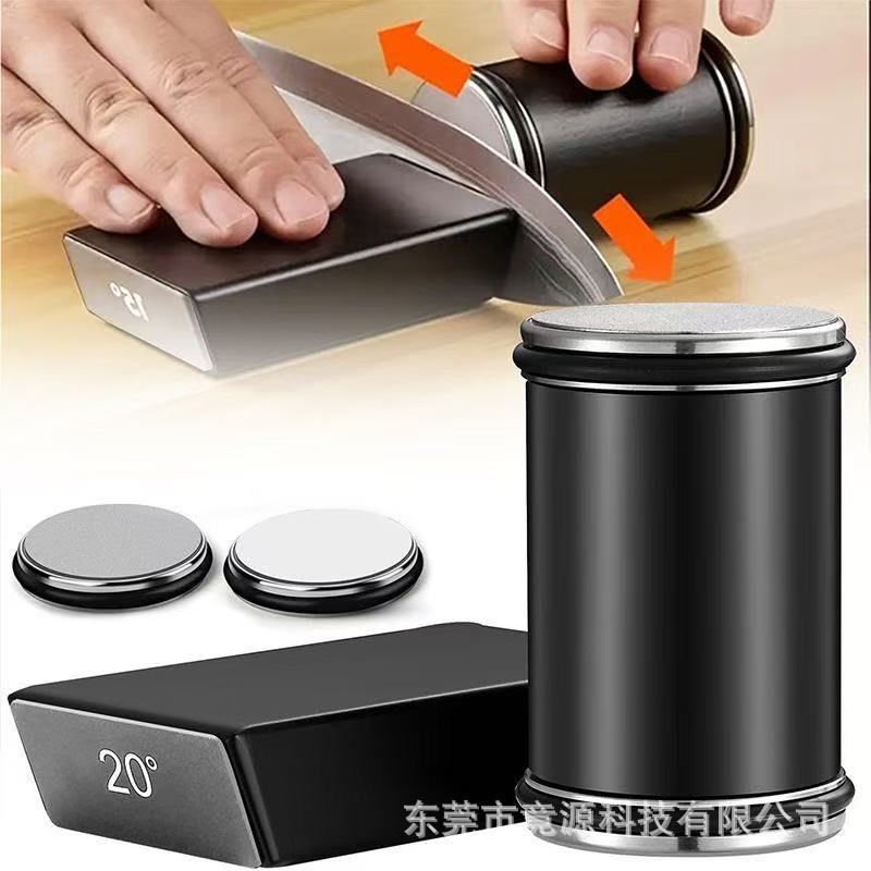 [Venta directa de fábrica] Amazon Hot Wheel afilador de cuchillos ajustable multifuncional herramientas de cocina afilador