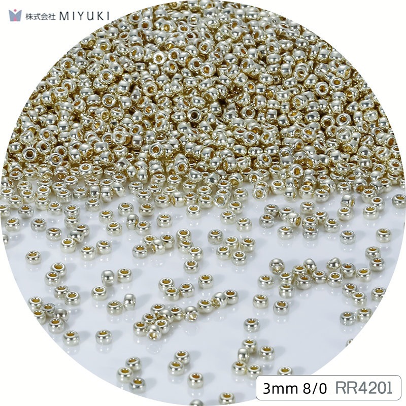 3mm/yuxing rr4201 ancient silver [5g-192 capsules]