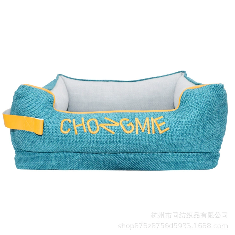 Собака Диван Питомник зима теплая средняя и большая собака съемная и моющаяся кровать любимчика домашнее животное гнездо четыре сезона универсальный оптом