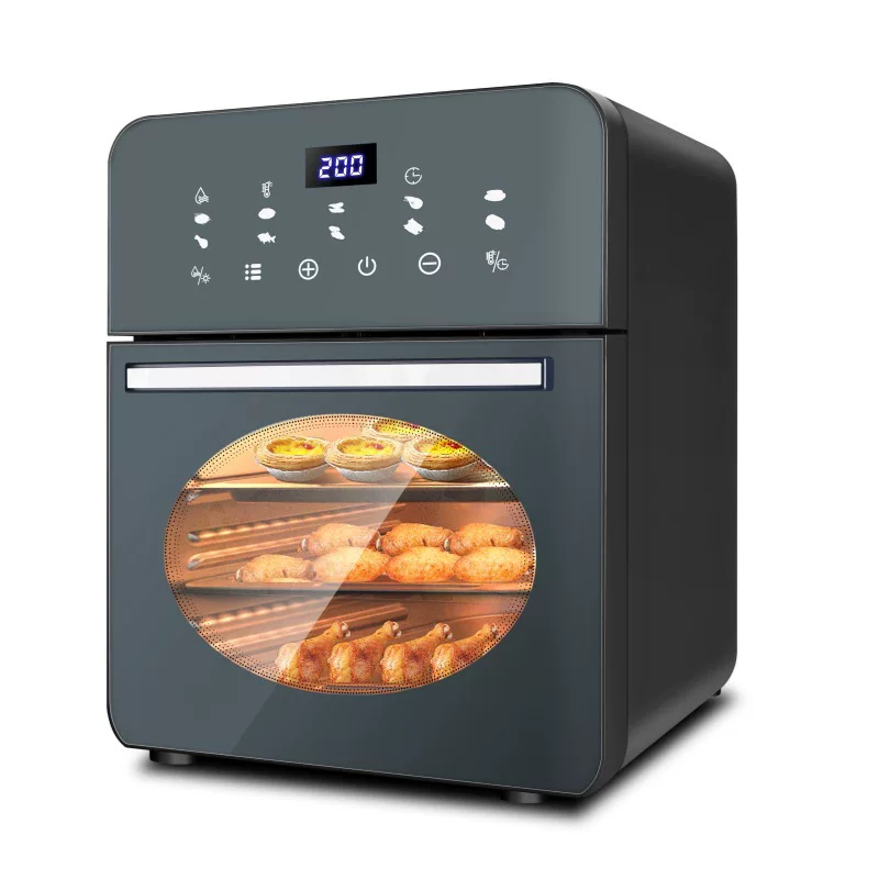 2025 новая фритюрница-аэро (air fryer) + микроволновка + пароварка 3-в-1 для дома, большая вместимость, электрическая универсальная машина-фритюрница