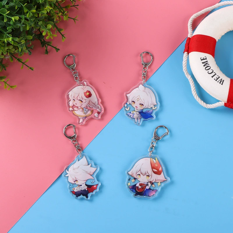 Keychain with bow, backpack, pendant, Birthday gift