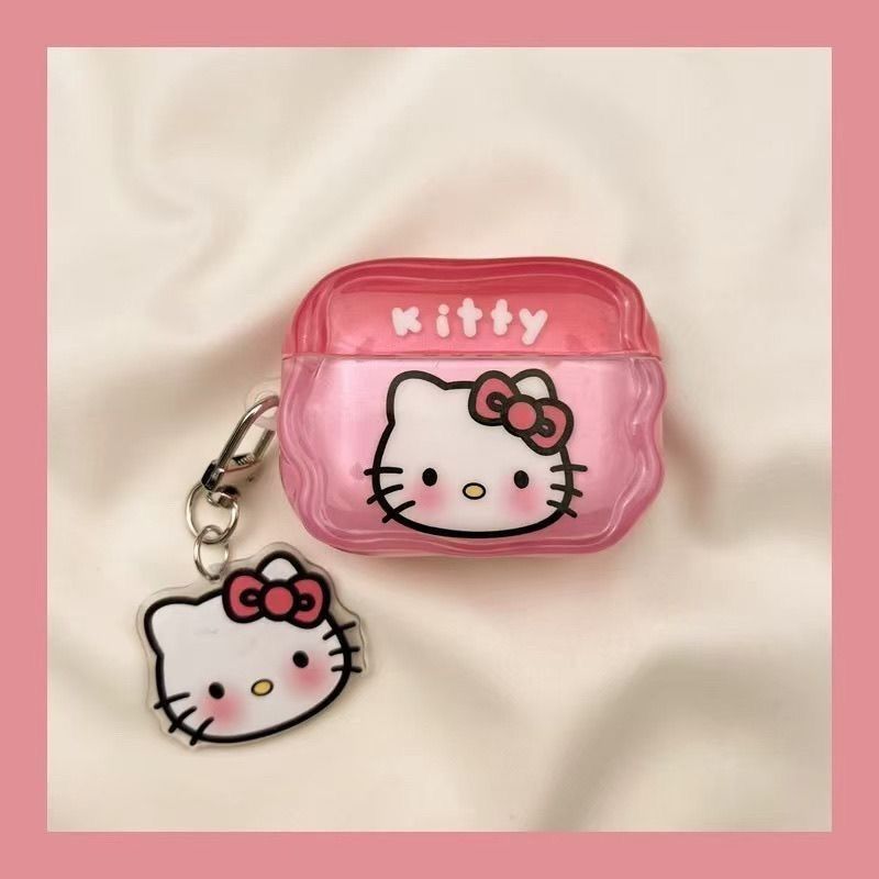 Avatar de gato kt es adecuado para Apple AirPods 4 generación estuche Bluetooth Airpod Pro3 / 2 estuche de auriculares