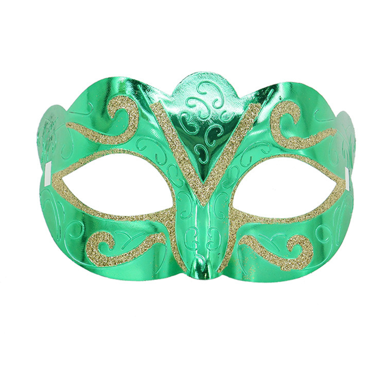 Halloween galvanizado pequeña belleza mariposa bailarina espectáculo de baile de máscaras de mitad cara carnaval pintado venecia máscaras