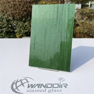 High quality colored glass forest green fine flash glass colored glass original piece [2020]]