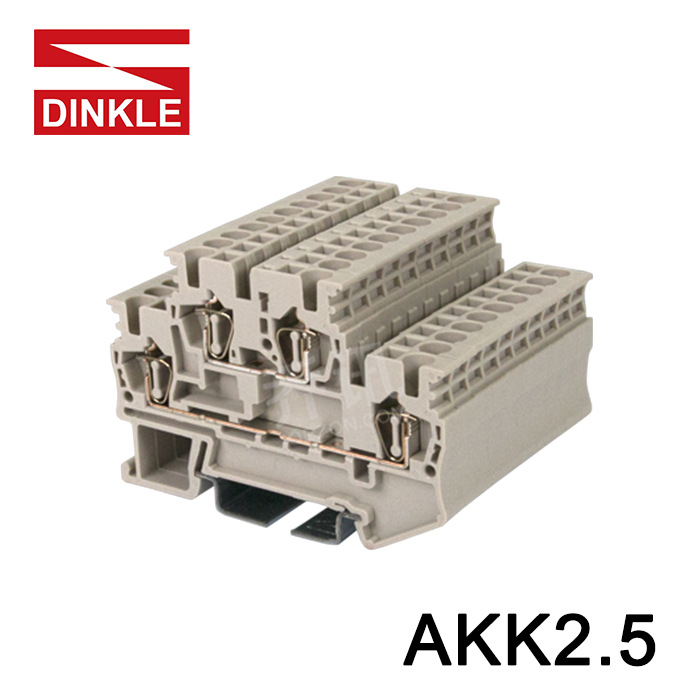 AKK2.5 ��� AK����ʽ,˫��˫ͨ ���߶��� �������� 630V,20A��ɫ