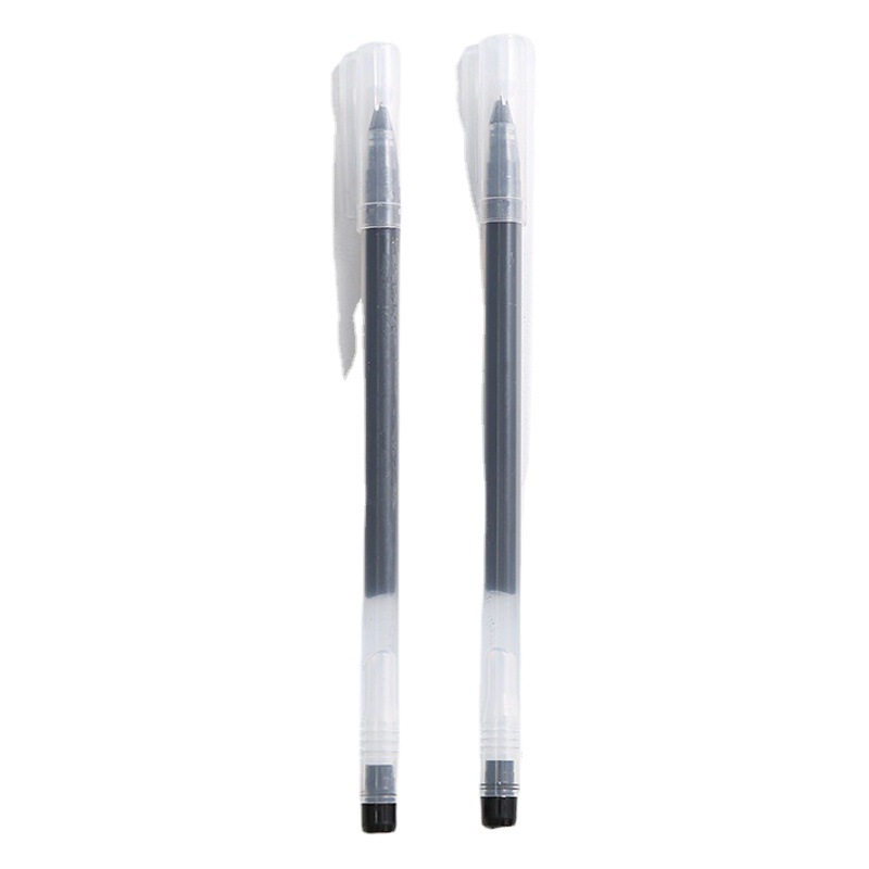 Giant can write gel pen large capacity 0.5mm black needle tube sign pen stationery student examination office