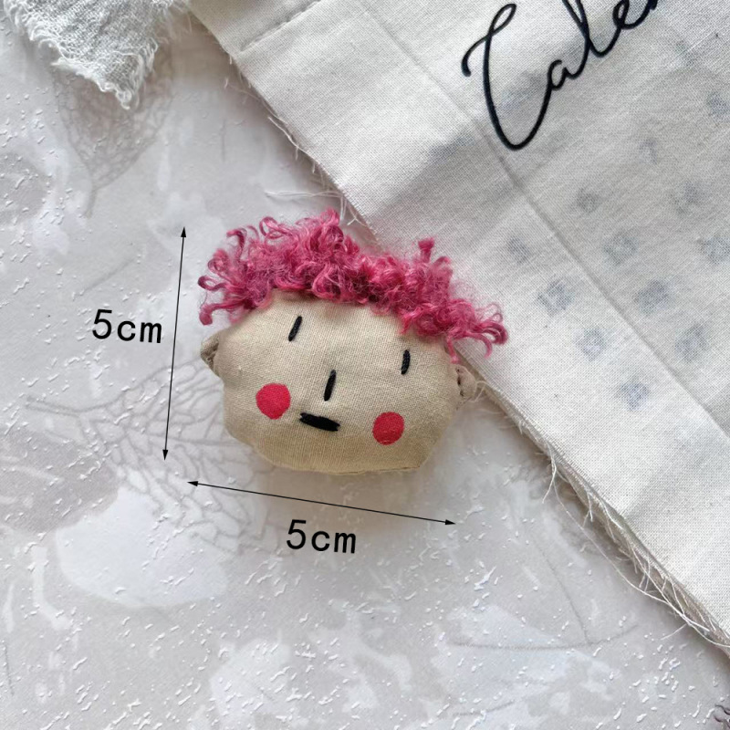 圣诞节卡通布艺充棉饰品配件可爱雪人圣诞树发夹diy配件辅料批发|undefined