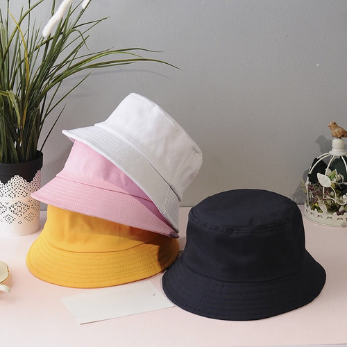 Cross-border Four Seasons Leisure Light Board Fisherman Hat Face Covering Hat Unisex Compatible Outdoor Sunshade Cotton Bucket Hat Trendy 0854