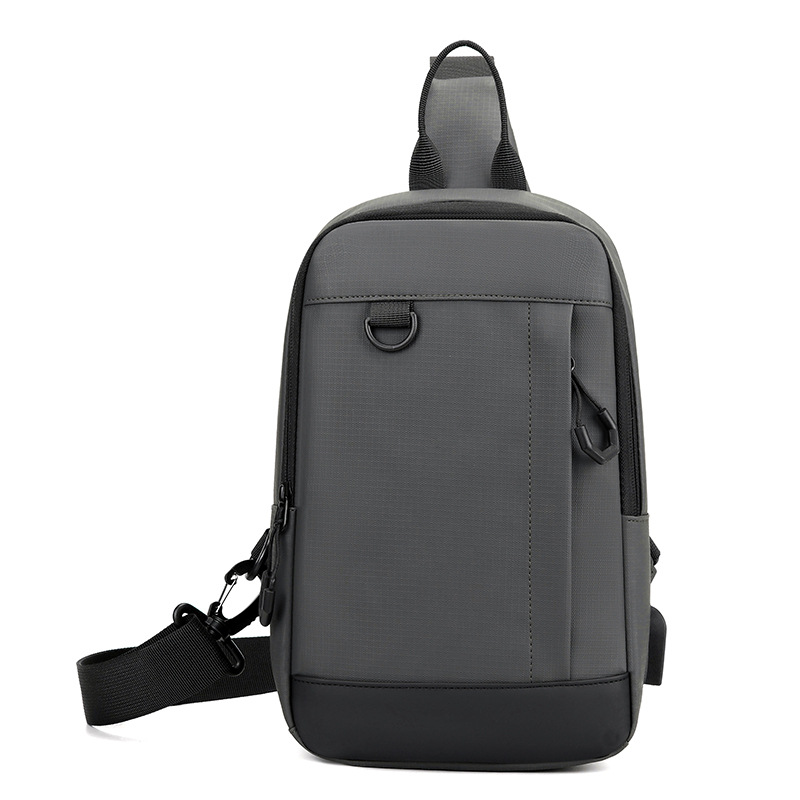 2025 nuevo bolso de pecho para hombre, bolso de hombro de gran capacidad de ocio simple, bolso de mensajero de moda de moda deportiva de ciclismo