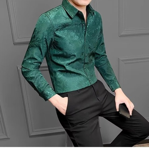 Men's Long Sleeve Spring and Autumn  New Trend Brand Casual Streetwear Cool Shirts