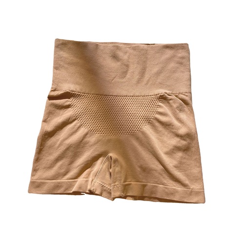 Boxer-angle high-waisted honeycomb tummy-tightening butt-lifting underwear for women's bottoming anti-exposure safety pants two-in-one large size shaping pants