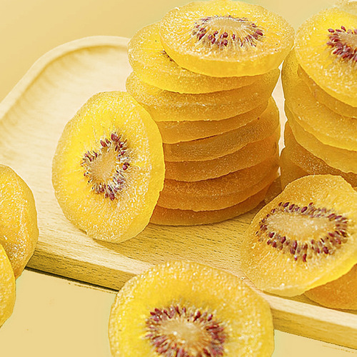Kuaishou Internet celebrity Shaanxi yellow heart dried kiwi fruit 100g yellow core kiwi dried fruit one piece drop shipping