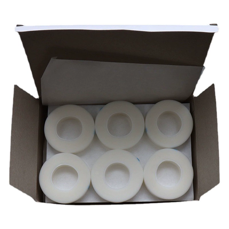 Оптовая продажа привитые ресницы изолирующие ленты для ресниц PE нетканый материал дышащая лента для разделения верхних и нижних ресниц ленты