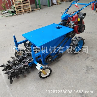 工程管道电缆开沟机 多功能手扶柴油混凝土路面开槽机挖沟机