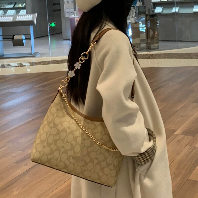 Koujia High-Quality Laurel31 Wandering Bag Tote Bag Presbyopic Retro Fashion Single Shoulder Armpit Bag Handbag for Women