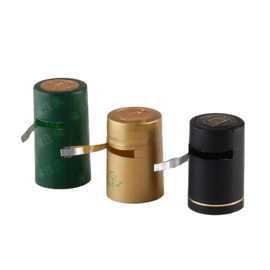 定 制饮料瓶酒类PVC热缩胶帽哑光收缩膜多规格热缩帽洋酒封口胶帽