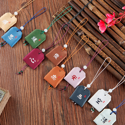Dragon Boat Festival portable Zen style small sachet fetal hair blessing bag purse mobile phone chain sachet bag sachet empty bag wholesale