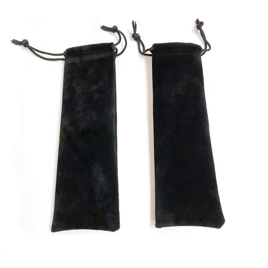 in stock flannel drawstring bag jewelry bag gift bag selfie stick fan fork spoon storage dust bag wholesale