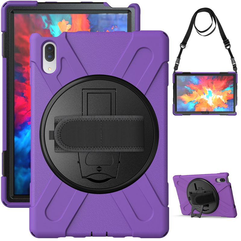 适用联想小新iPad11 J606F海盗王旋转PC支架J706F防摔平板保护套