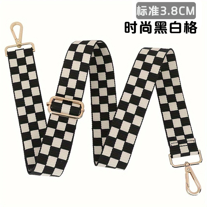 Bolso bandolera con accesorios ultra anchos, bolso de color, correa gruesa, correa de repuesto alargada, correa de hombro de bolso universal ajustable