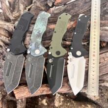 跨境G10柄户外D2钢 梅德福重型折叠刀野营防身高硬度战术刀水果刀