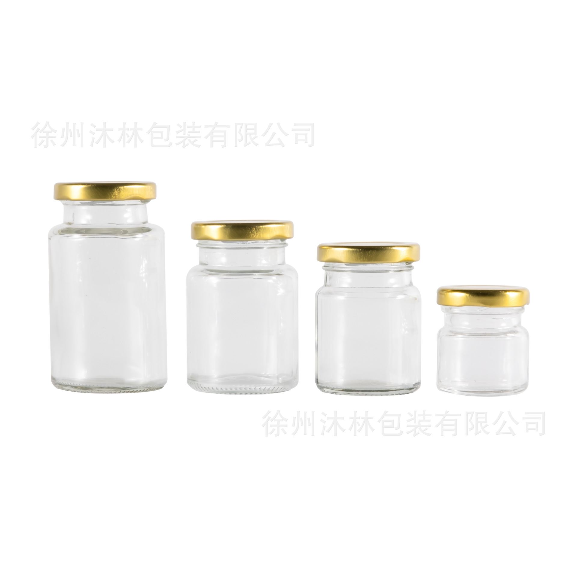 工厂现货供应25ml 50ml 75ml 100ml 玻璃喜蜜瓶燕窝分装瓶配盖