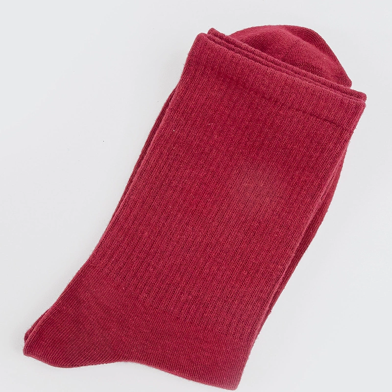 Mid‑length cotton socks, mid‑calf unisex, absorbent and odor‑resistant, cotton or thin velvet option