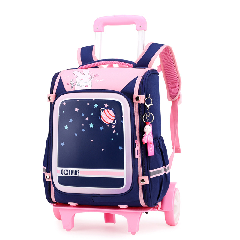 De una sola pieza de entrega de pescado natural bolsa de la carretilla estudiantes de la Escuela Primaria grado 1-5 niños y mujeres transfronteriza de impresión en caliente LOGOTIPO