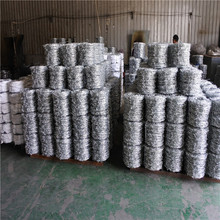 大量 刺绳 刺铁丝  铁蒺藜各种材质丝径可按需生产