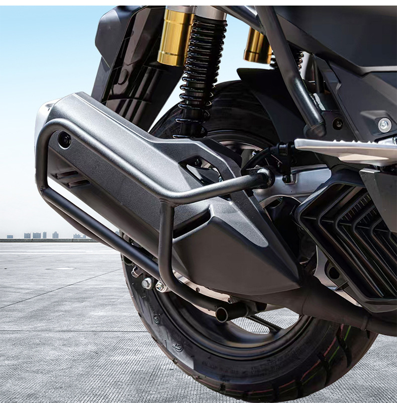 Suitable for 25 Honda Pcx160 Bumper Anti-Fall and Anti-Collision Scooter Bumpers, Front and Rear Fully Surrounded Protective Bars