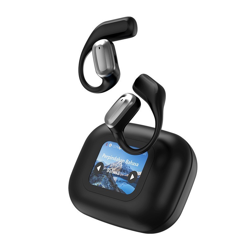 クロスボーダーの人気AI翻訳a 16スマートカラースクリーンows bluetoothイヤホンが耳に入らないイヤホンが長いです。|undefined
