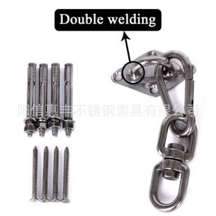 Spring hook swing buckle ring screw hanging chandelier suitable for hammock swing Outdoor