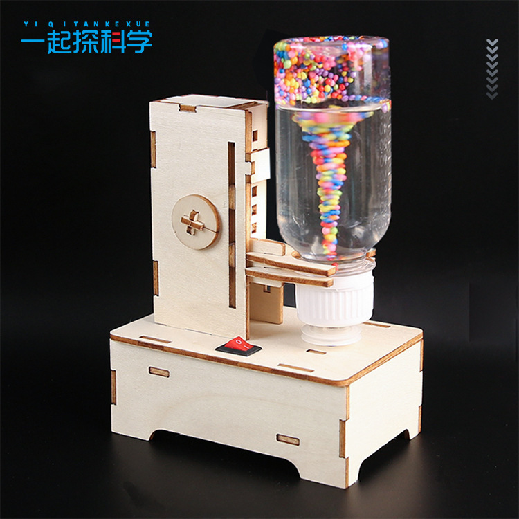 Scientific Experiment Simulation Water Tornado Model Science and Technology Small Production Electric Vortex Primary School Student Toy Teaching Aids