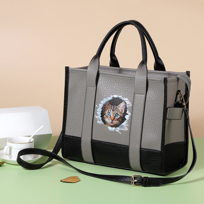 Cat Head Tote Bag 3