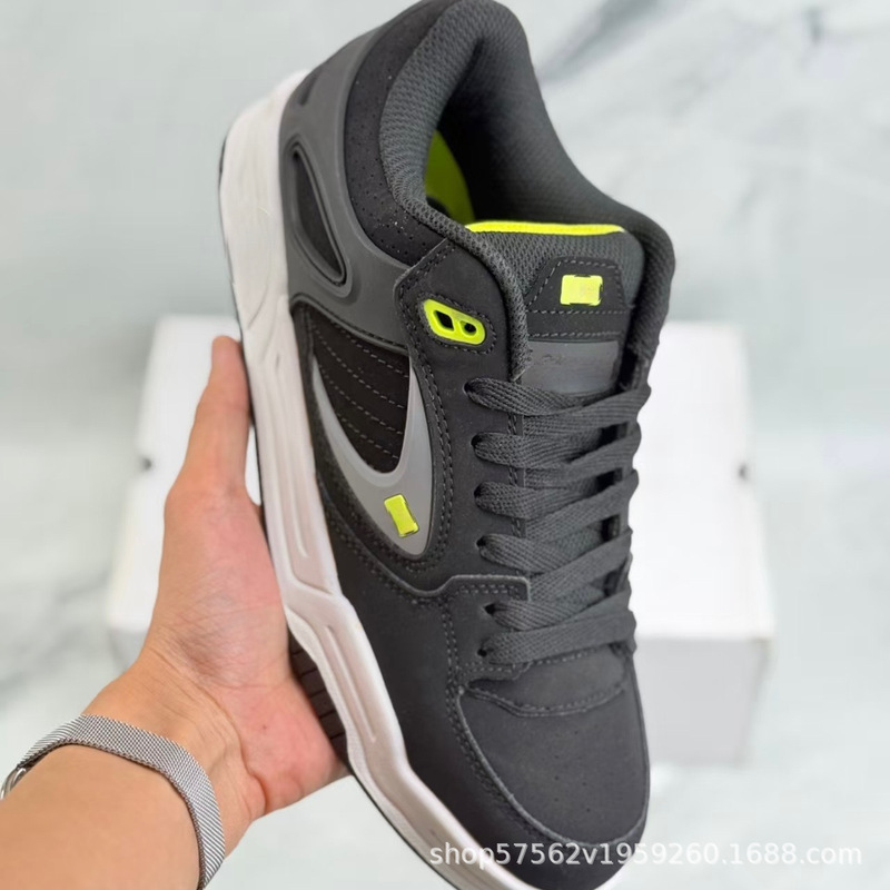 Pure Original Thick Tongue Loafers Etnies Bmx Dc Height-Increasing Versatile Casual Shoes Comfortable Men's Dad Shoes