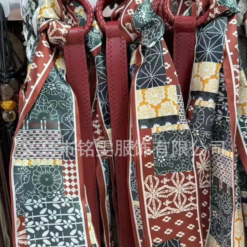 爆款现货韩版围巾飘带丝巾腰带配饰多功能百搭装饰丝巾批发|undefined