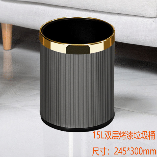 Hogar creativo de doble capa de basura sala de estar Oficina de gama alta Nordic cocina dormitorio baño Baño estrecho hueco