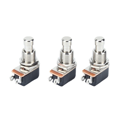 DPDT guitar effects pedal switch footswitch, foot rocker, momentary reset without lock