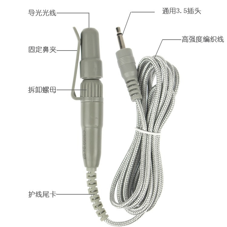 工場直接供給 3.5 プラグレーザー理学療法ライン 650nm レーザーヘッドレーザーライン低中周波計器|undefined