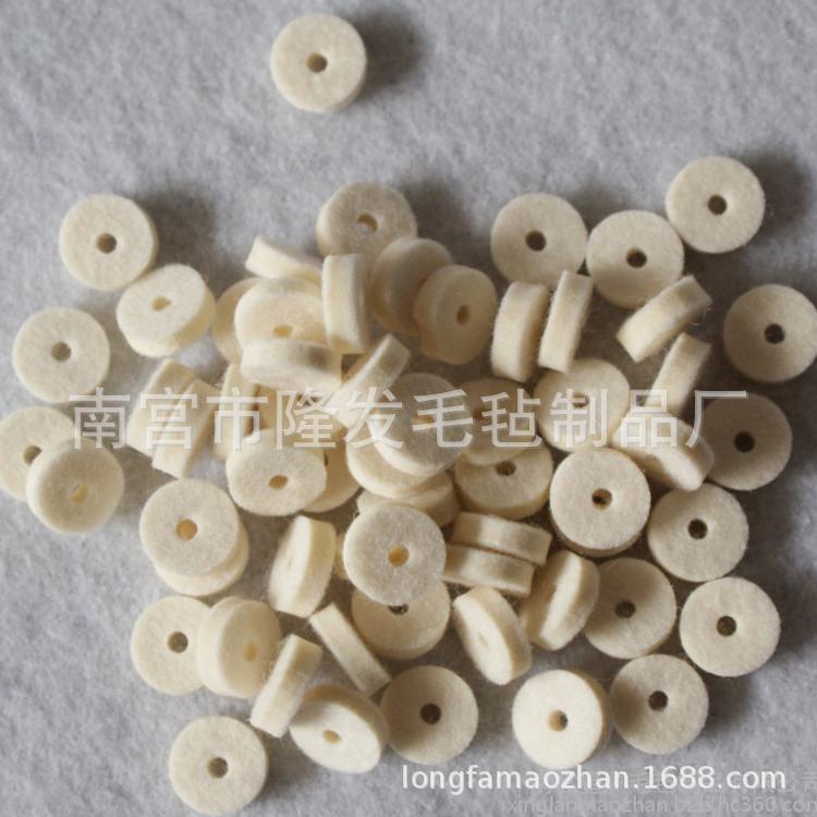 罩极电机轴承羊毛垫圈 毛毡冲压件 蓄油储油防尘减噪毛毡垫片
