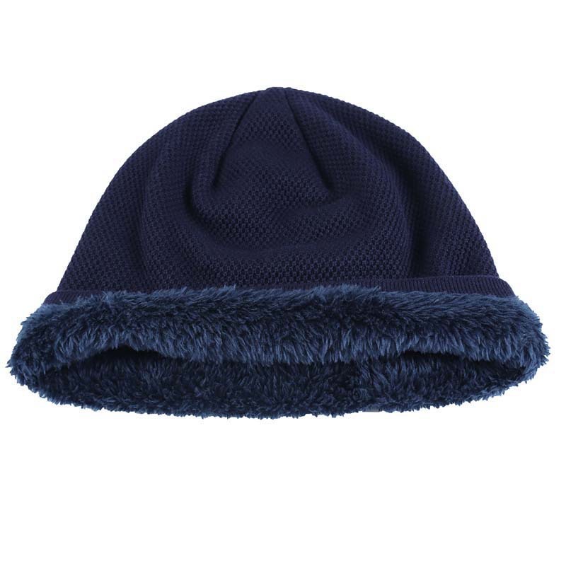 2023 Uusi Hot Selling Miesten Neulottu Hattu Pehmolla ja Lämmin päällinen Päähattu Korean Edition Kylmänkestävä villahattu Tide Syksy ja Talvi Cross Border_voghion.com