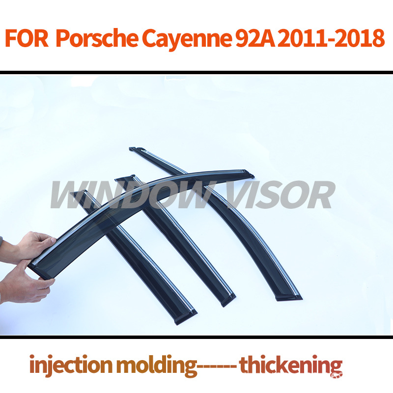Suitable for Porsche Cayenne Rain and Sunlight Cayenne 92A 2011-2018Window visor