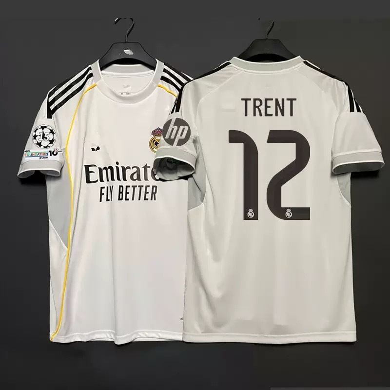 25/26 レアル マドリード ホーム ホワイト プレーヤー バージョン モドリッチ 特別記念 No.10 サッカー スポーツ 半袖ジャージ|undefined