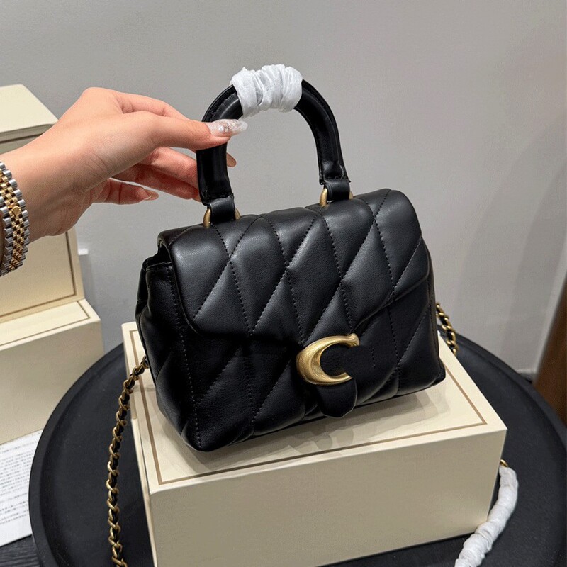 Tabby Top Handle New Handheld Dionysus Bag Quilted Sheepskin Pattern Handle Chain Shoulder Crossbody Bag