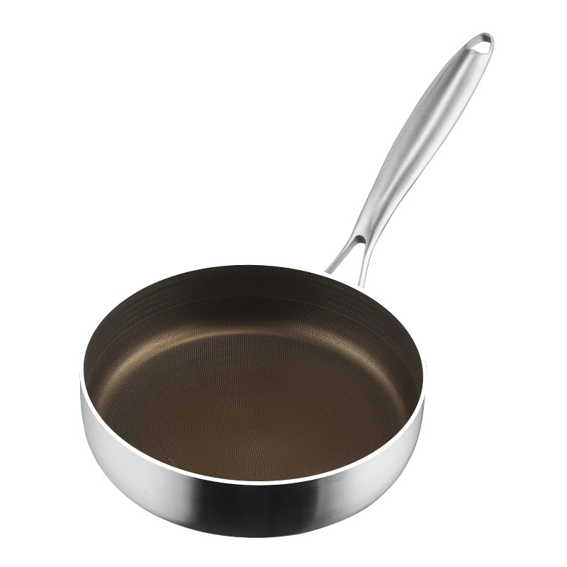 316 horno electromagnético de acero inoxidable sin recubrimiento no pegajoso casero con horno electromagnético de gas de aluminio y aluminio cacerola universal