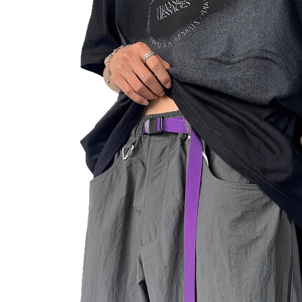 Shake transfronterizo americano de secado rápido pantalones cortos de verano delgados retro callejero de hombre puede suelto pantalon deportivo versátil