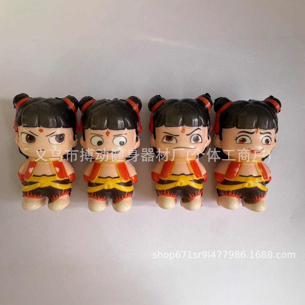 El suministro de primera mano explotó Nazha amasador fabricante de venta directa Nazha Pu rebote lento ao Bing serie de animación muñecas