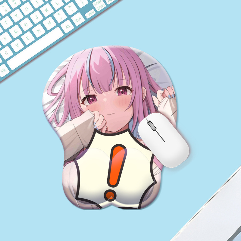 腕のマウスパッドの美人の女性の主の波のシリーズの3d mousepadの手首のパッドのシリコンの腕のマウスパッド|undefined