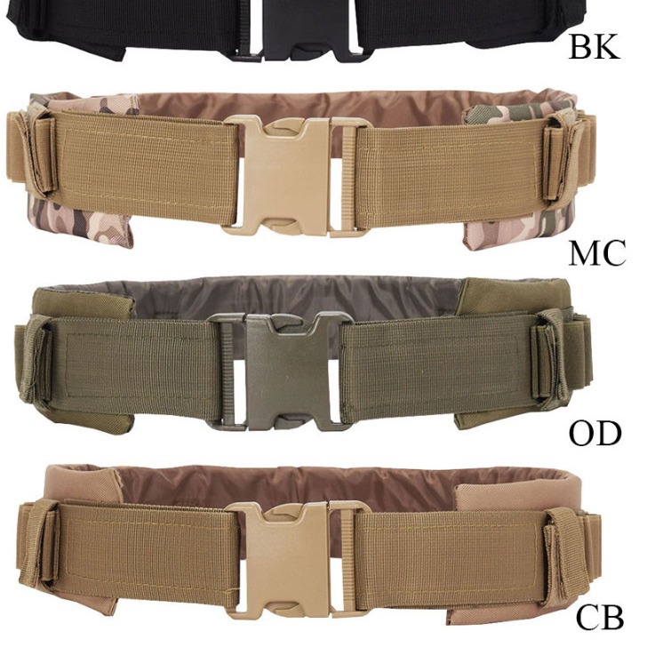 Deportes al aire libre táctico 12g cinturón de bala bomba suelta Cinturón de sujeción CS campo caza tiro multifuncional cinturón de bomba suelta